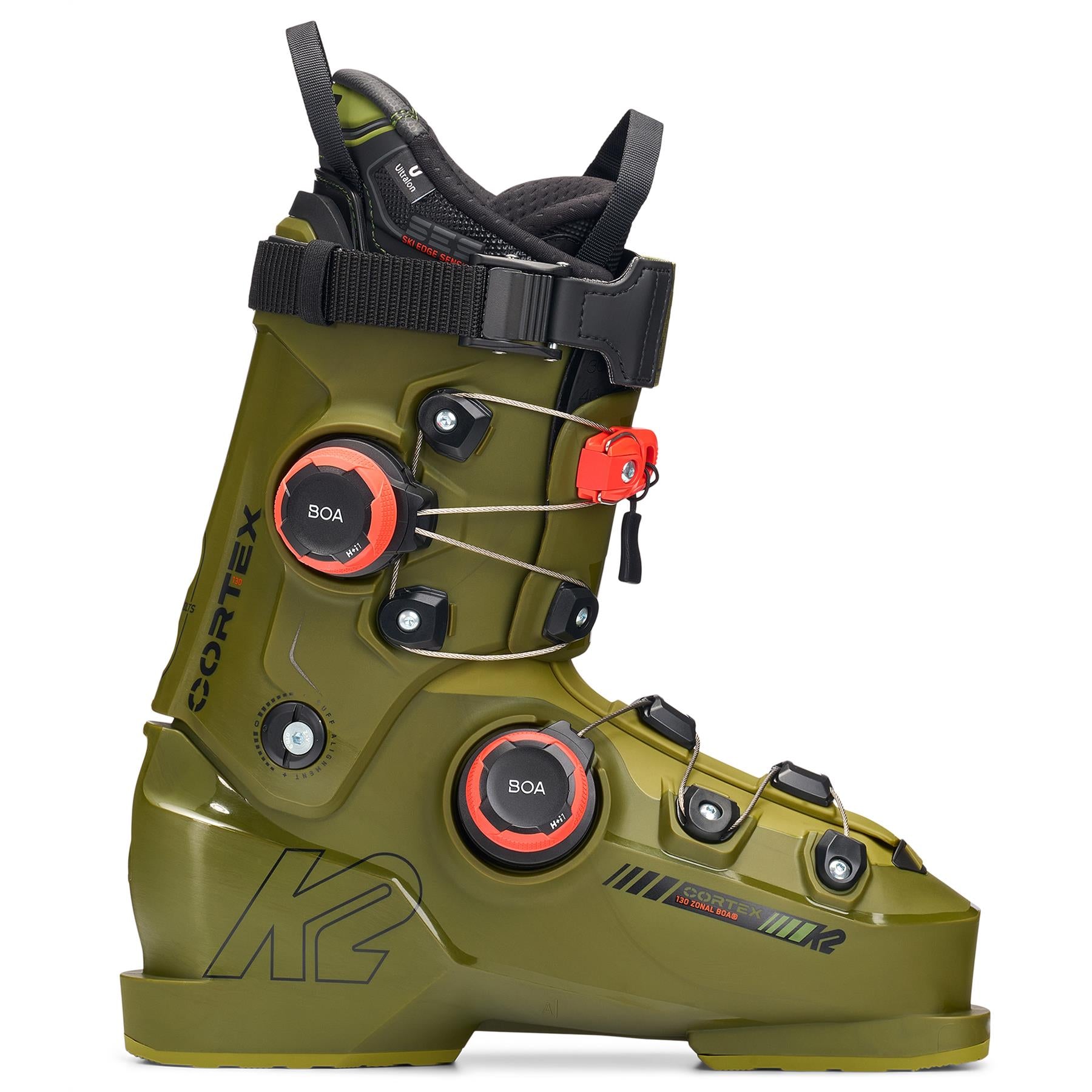K2 Cortex 130 Zonal BOA Mens Ski Boots 2026