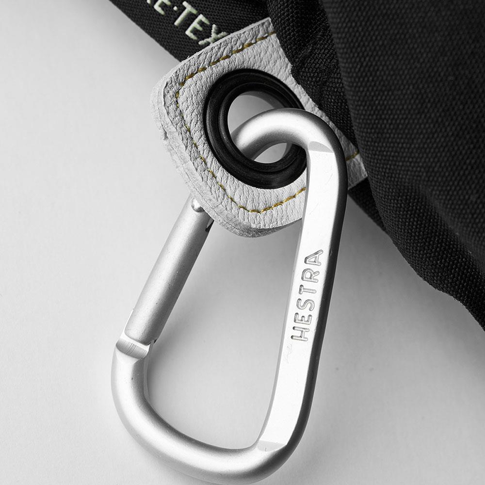 Hestra Army Leather Gore-Tex Mitts Black/Natural Grey