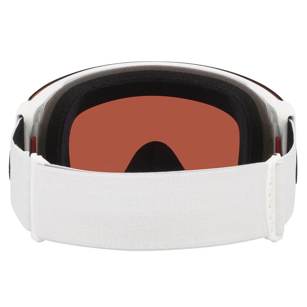 Oakley Flight Deck Pro M Goggles Matte White - Prizm Sapphire + Prizm Iced Lens