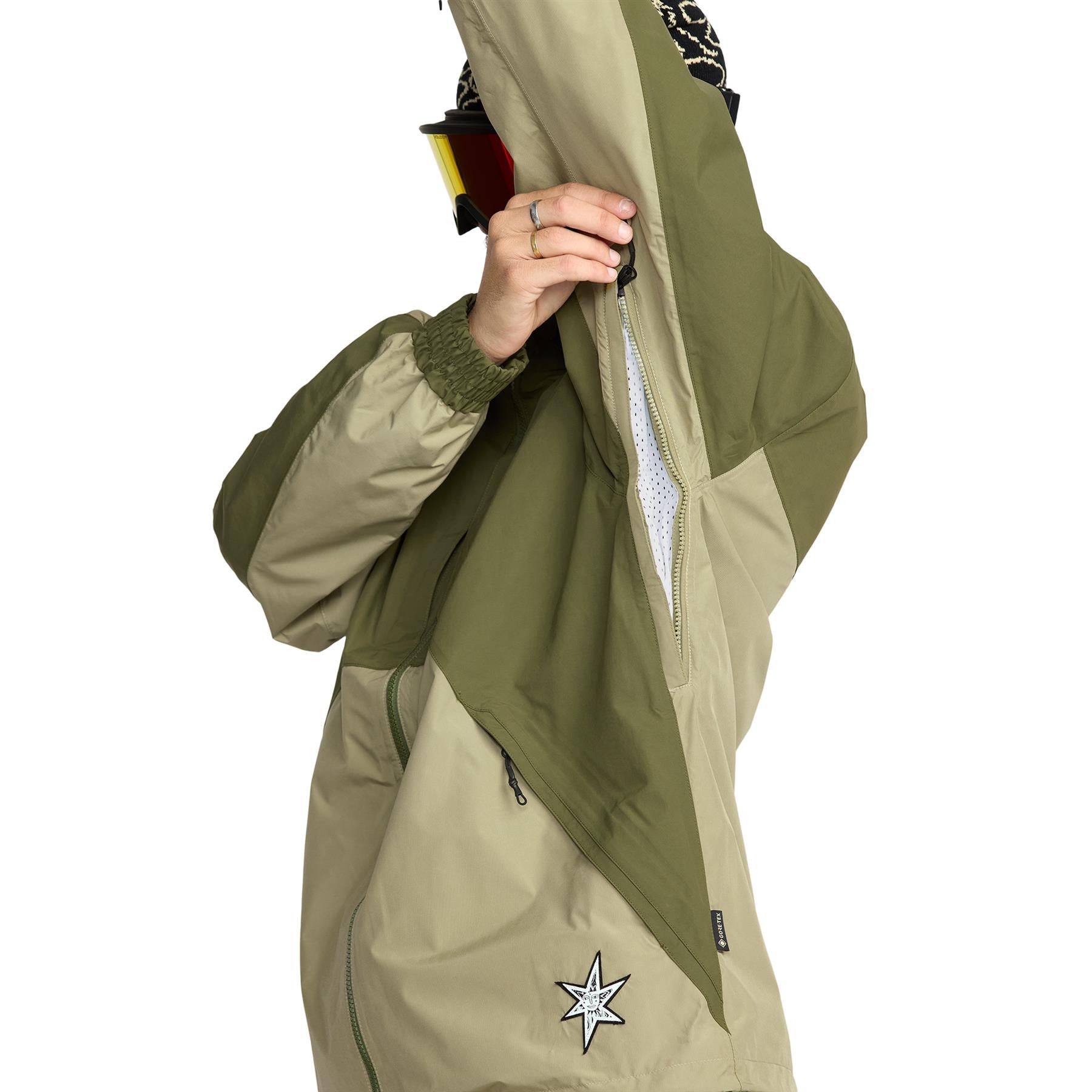 Volcom Longo GORE-TEX Mens Jacket Dark Olive