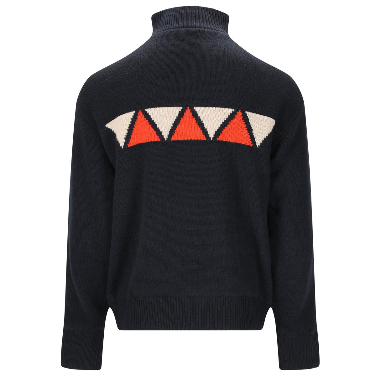 SOS Aboda Mens Windstopper Knit Jumper Dark Navy