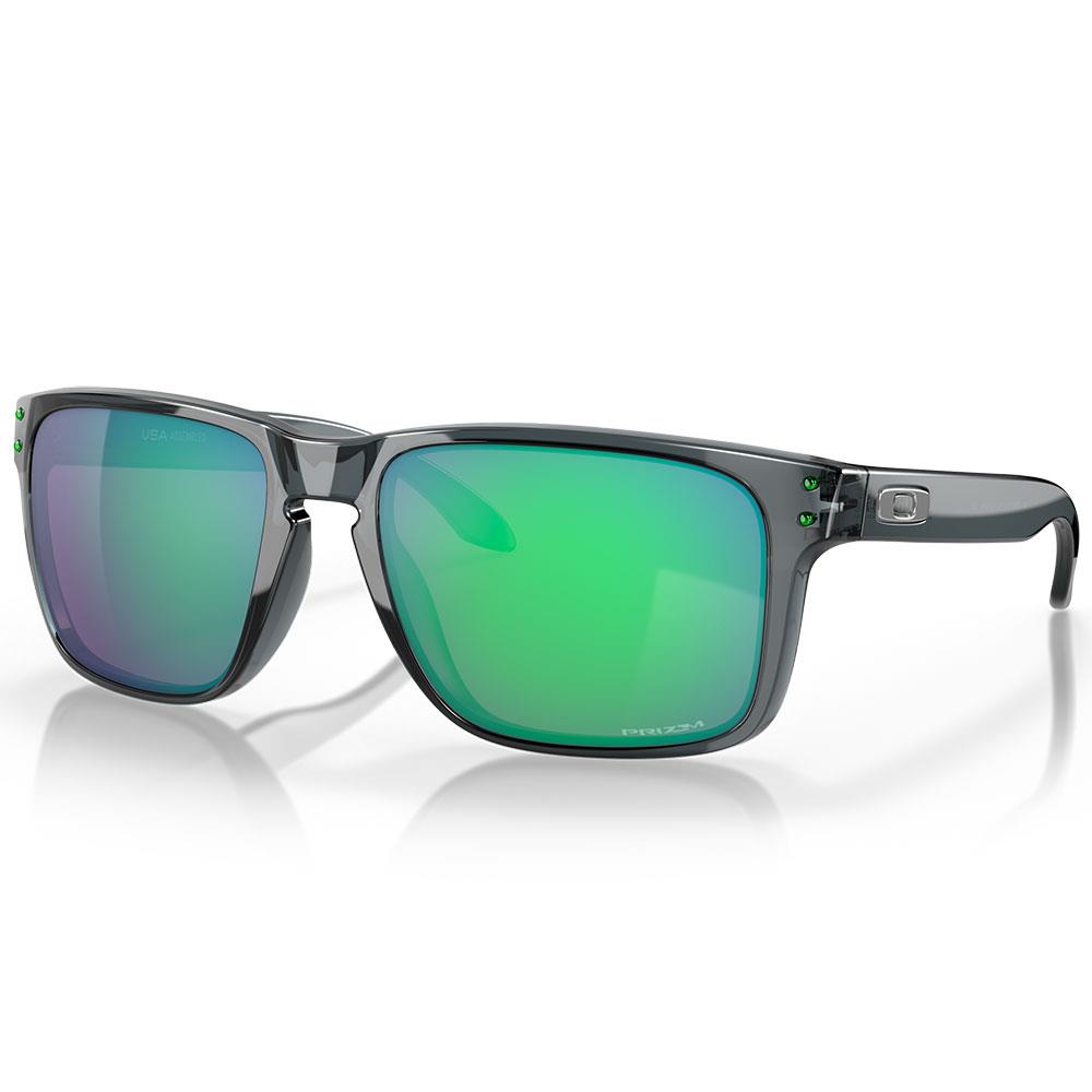Oakley Holbrook XL Sunglasses Crystal Black - Prizm Jade Lens