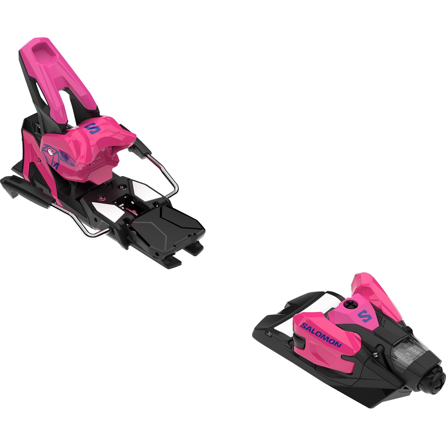 Salomon Strive 14 MN Ski Bindings Sachet Pink/Black