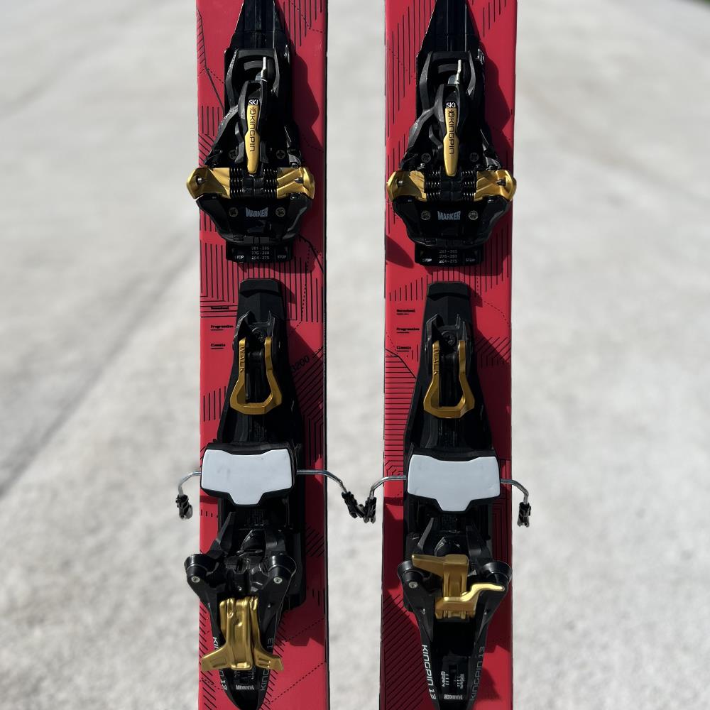 Faction Agent 3X Ex-Demo Touring Skis + Marker Kingpin 13 Bindings 164cm