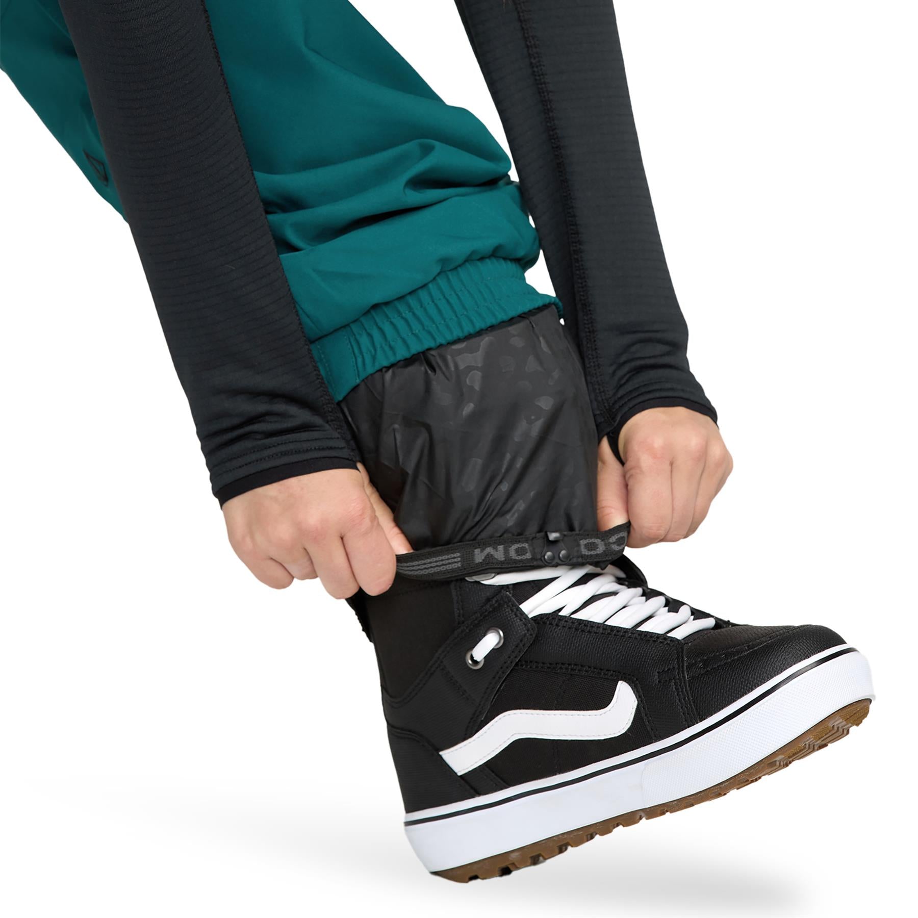 Volcom Creston 3D Stretch Womens Bib Overall Pants Atlantic Deep