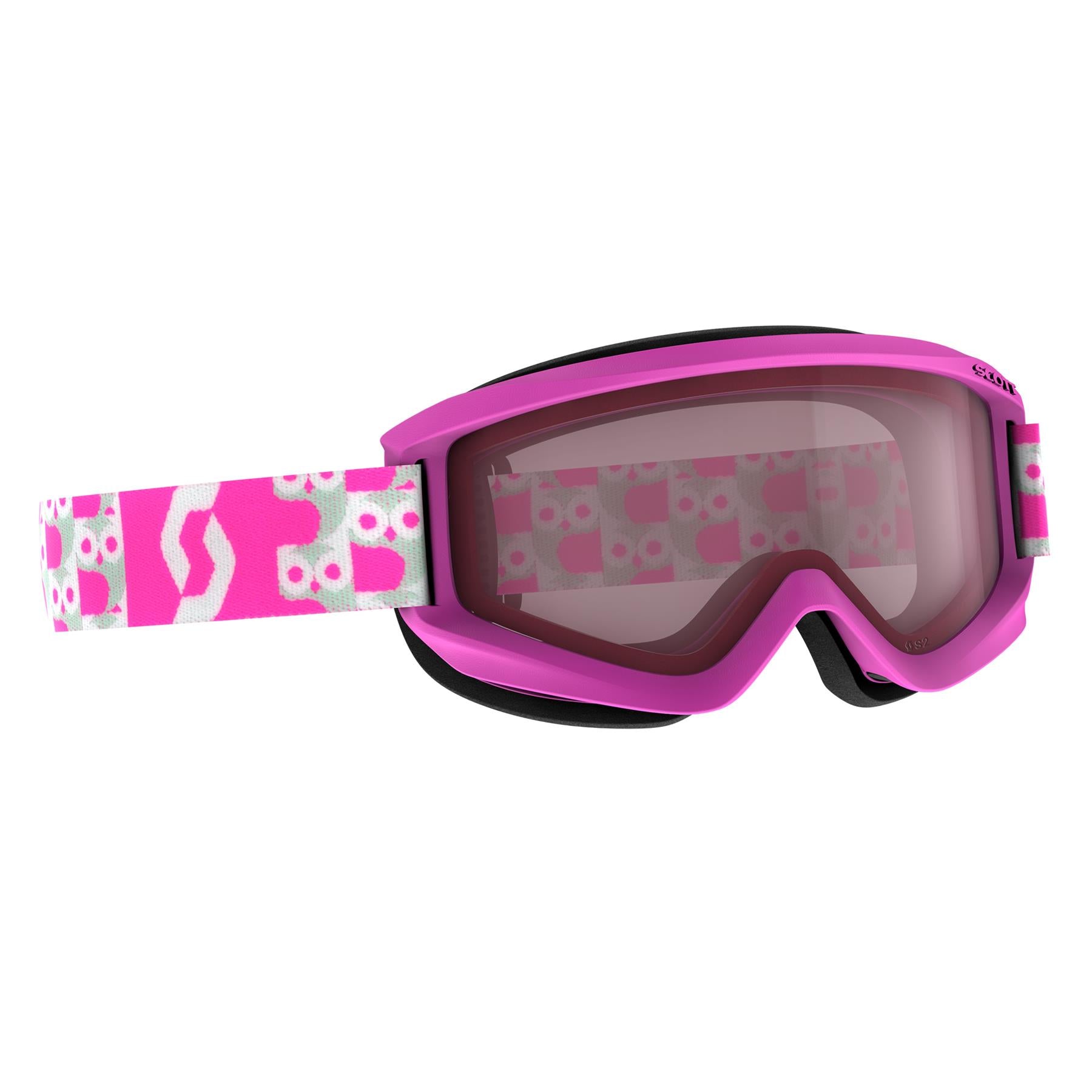 Scott JR Agent Kids Goggles Neon Pink - Enhancer Lens
