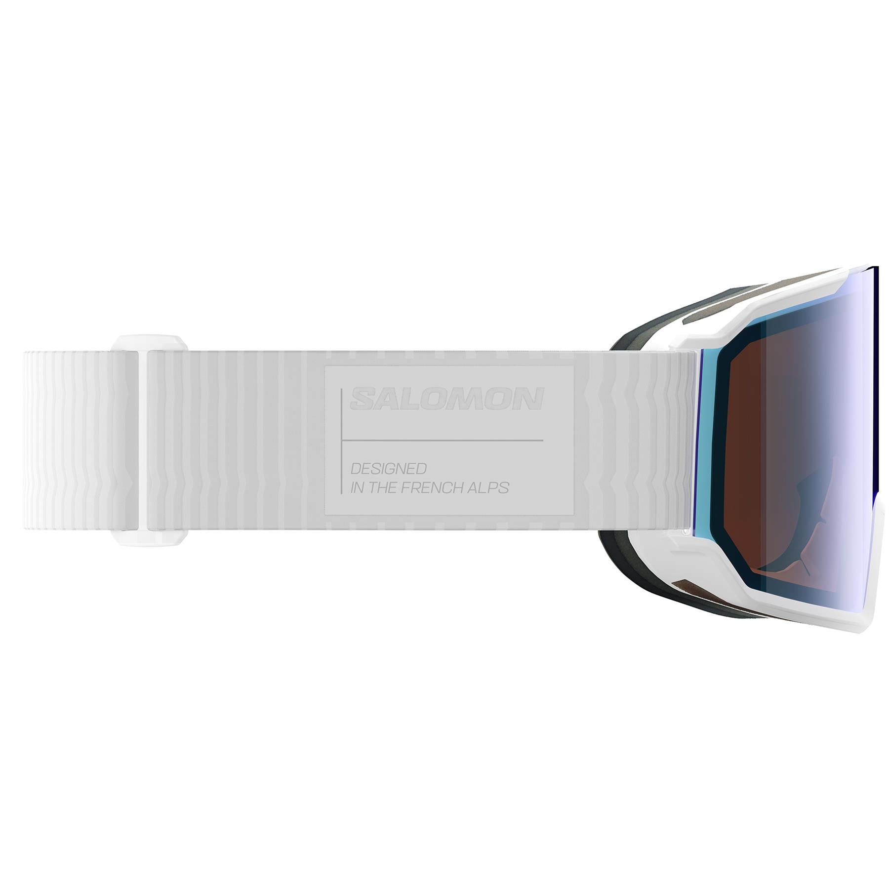 Salomon S/View 3 Photo Goggles White - Photo Blue Lens