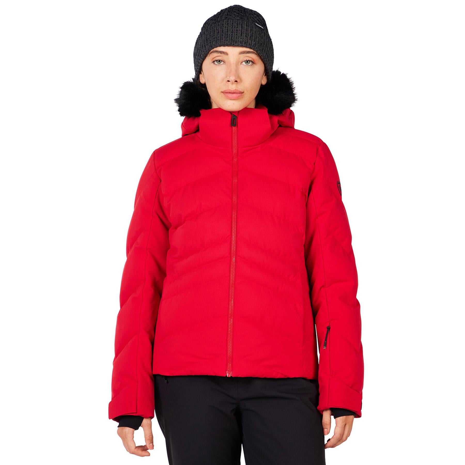 Rossignol Womens Staci Insulated Jacket Ruby Red