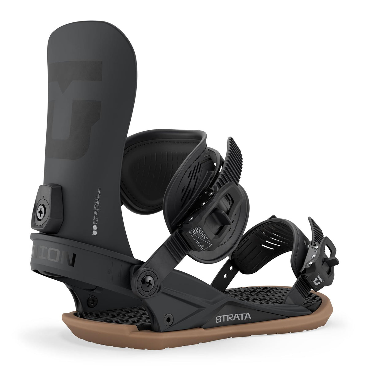 Union Strata Mens Snowboard Bindings Black 2027