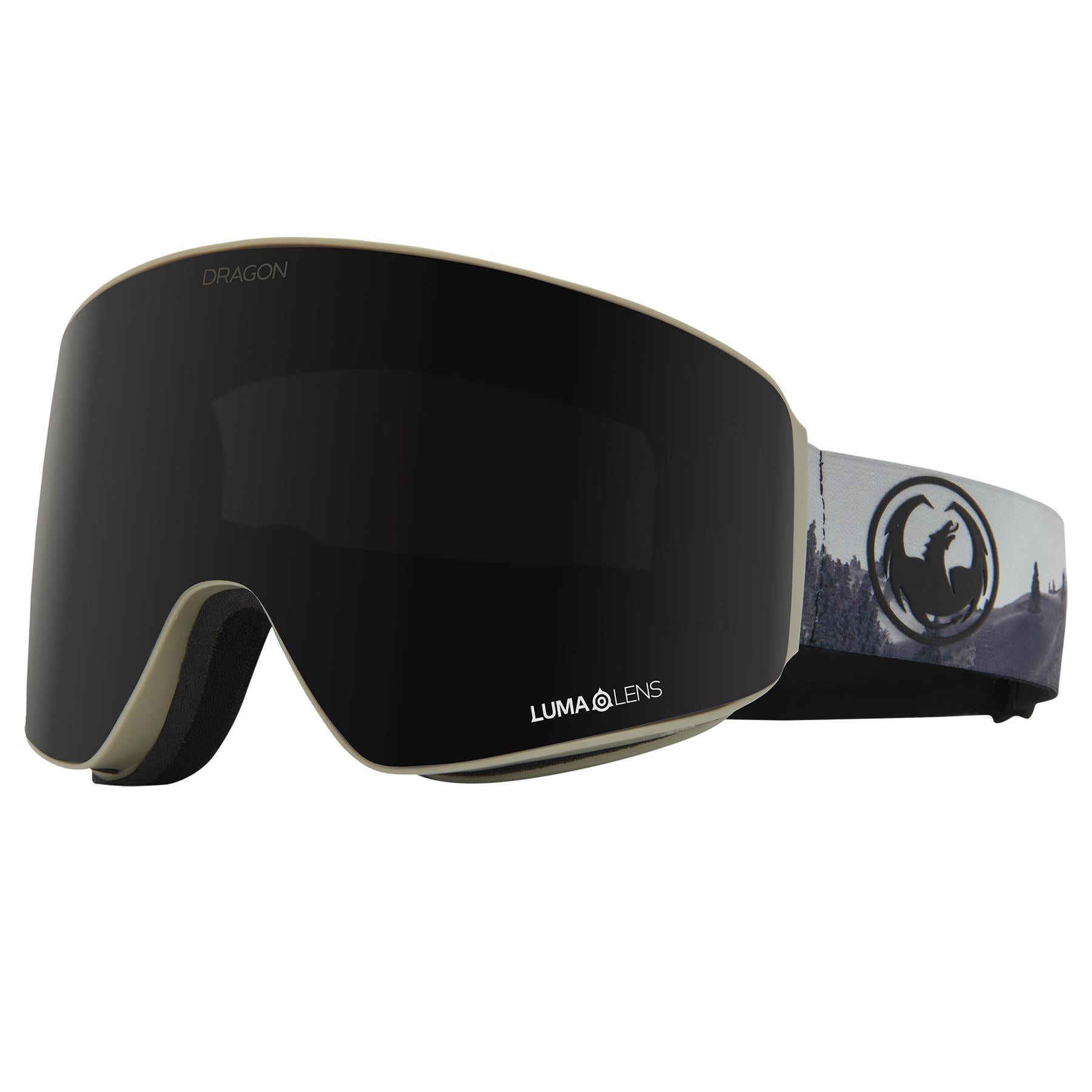 Dragon PXV Goggles Koda - LL Midnight + LL Amber Lens