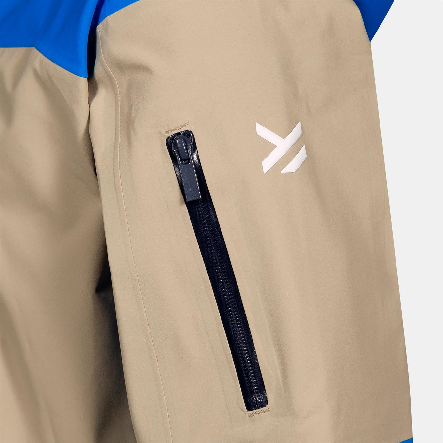 Halti Rizle Unisex 3L DX Shell Jacket Electric Blue Lemonade