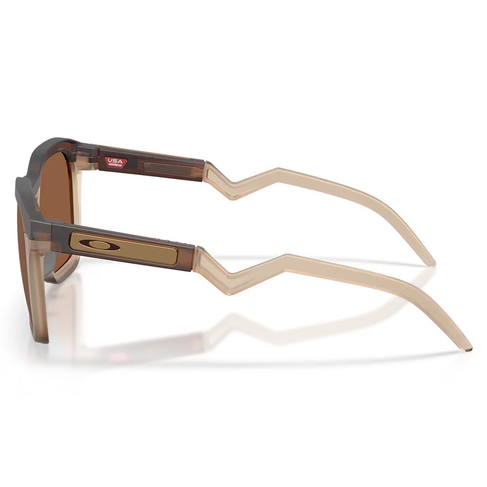 Oakley HSTN SQ Sunglasses Matte Rootbeer - Prizm Tungsten Lens