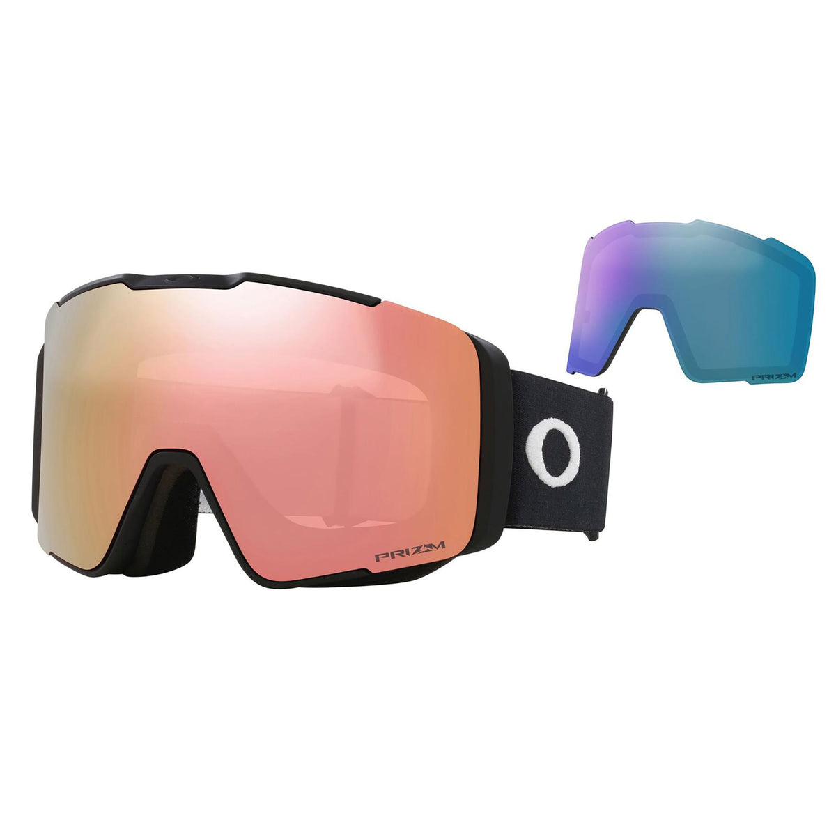 Oakley Line Miner Pro M Goggles Matte Black - Prizm Rose Gold + Prizm Iced Lens