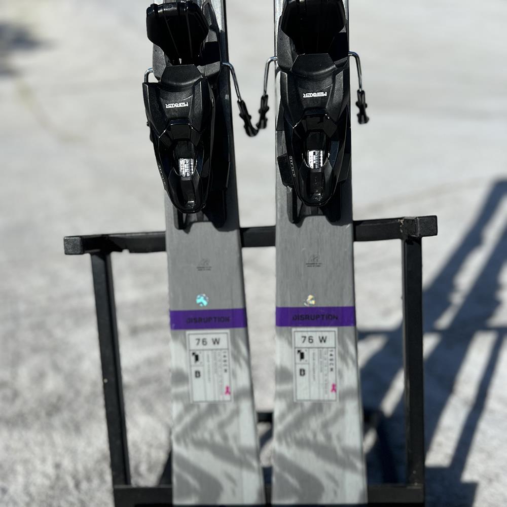 K2 Disruption 76 W Ex-Hire Womens Skis + ERP 10.0 GW Bindings 2025 149cm