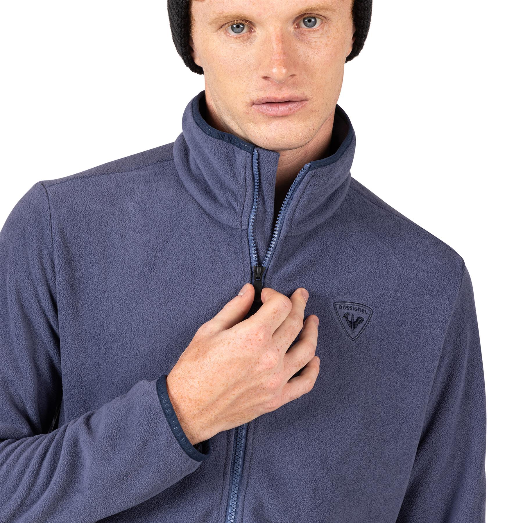 Rossignol Mens Strawpile FZ Fleece True Night Blue
