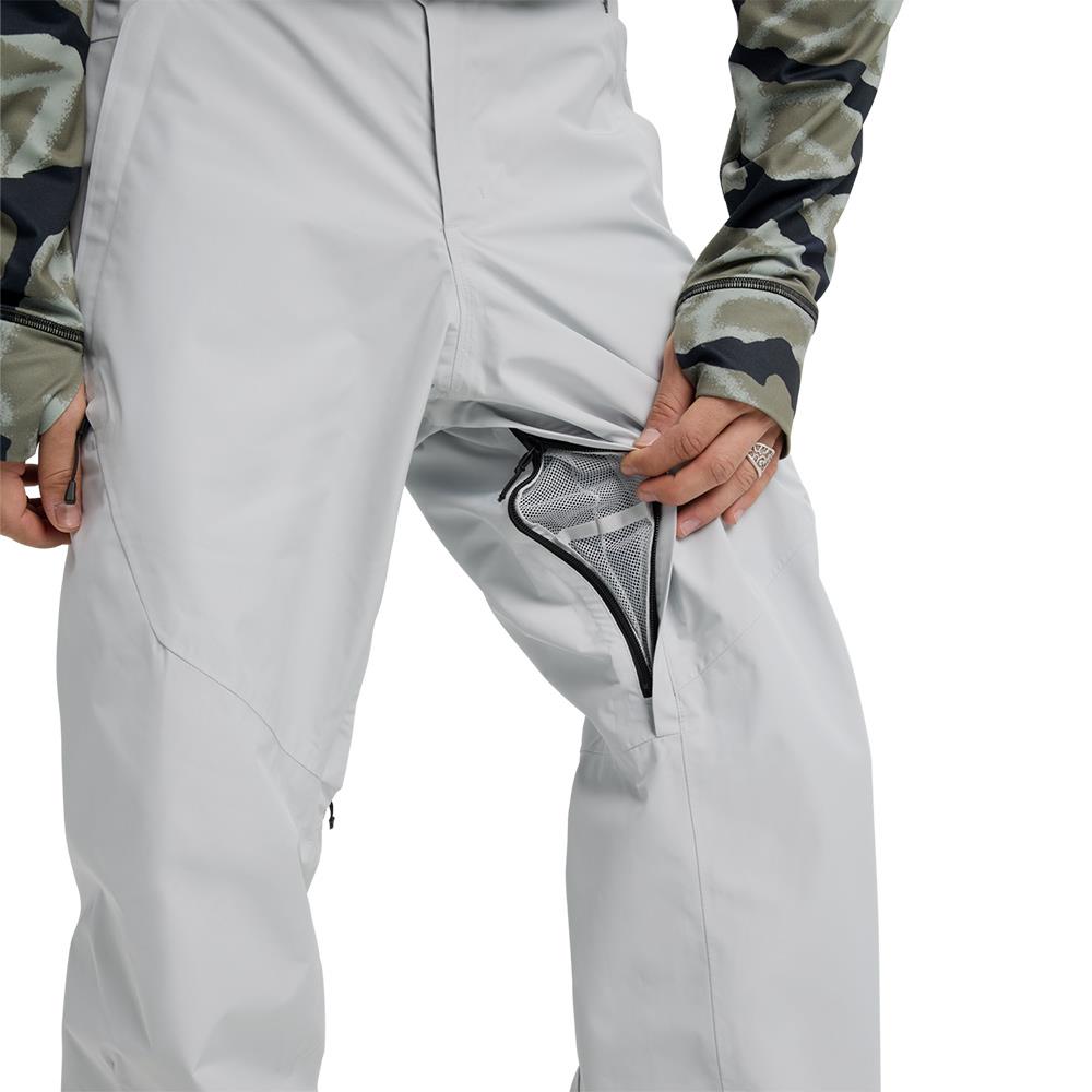 Burton Reserve GORE-TEX 2L Mens Pants Gray Cloud