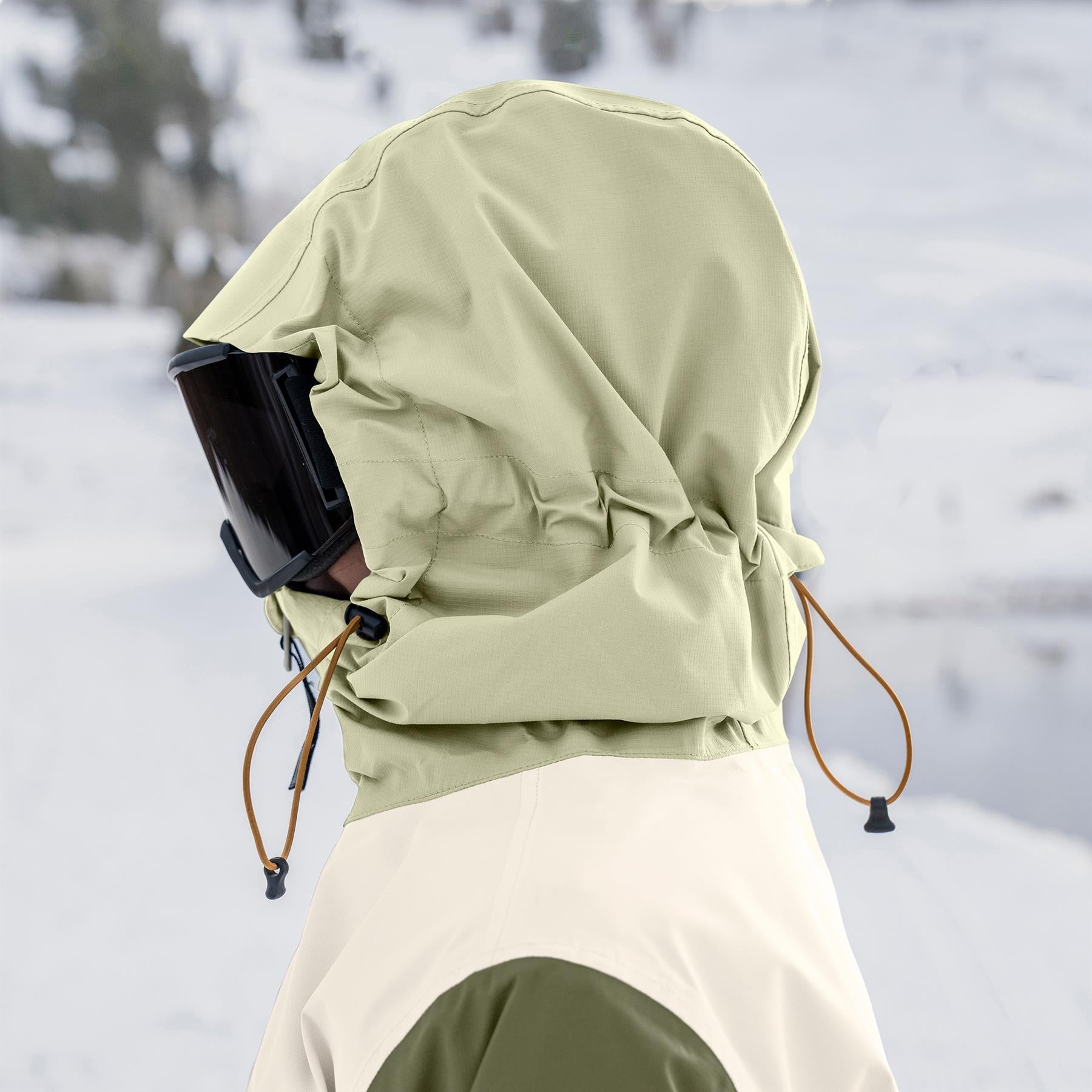Armada Rosalie 2L Womens Insulated Anorak Jacket Macha/Olive