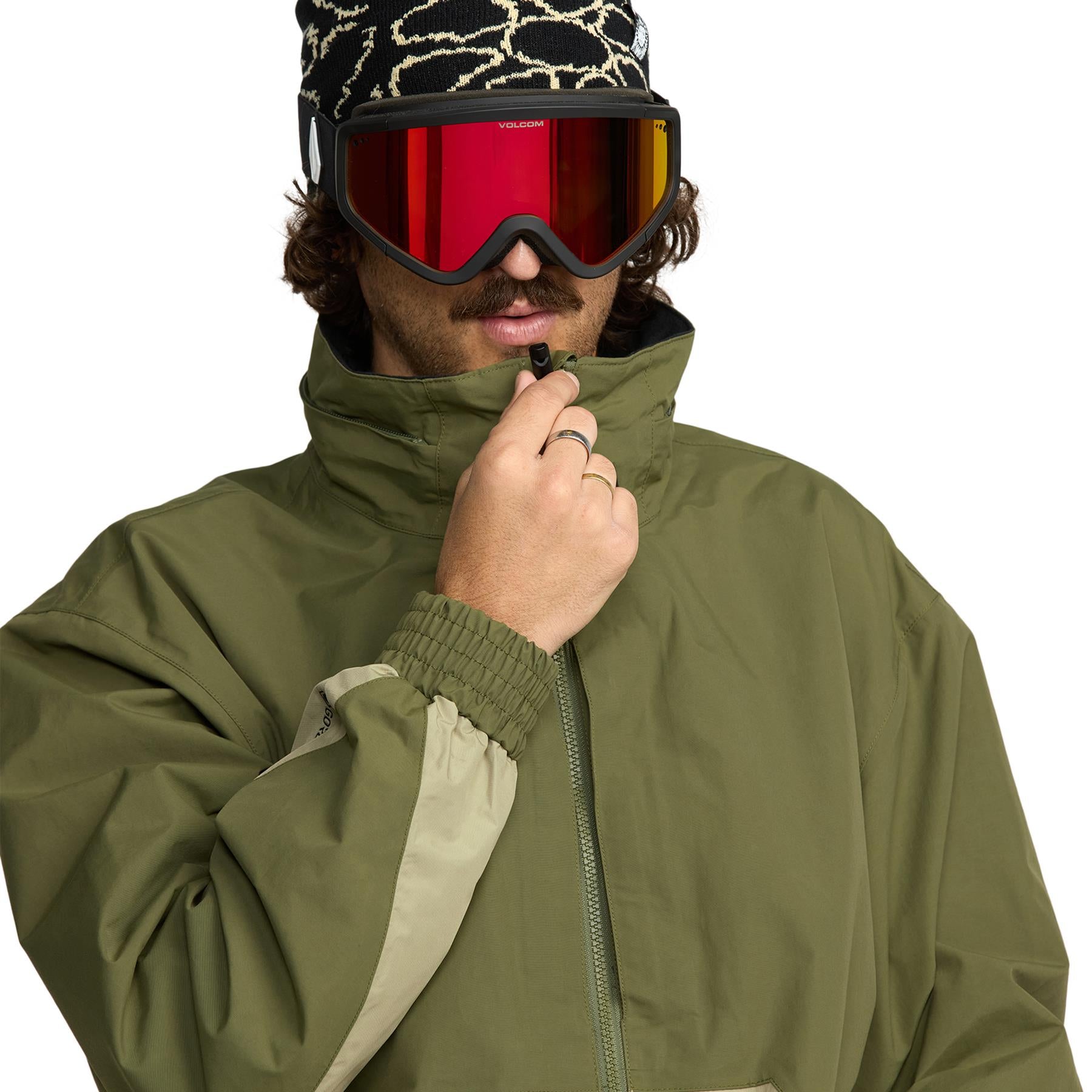 Volcom Longo GORE-TEX Mens Jacket Dark Olive