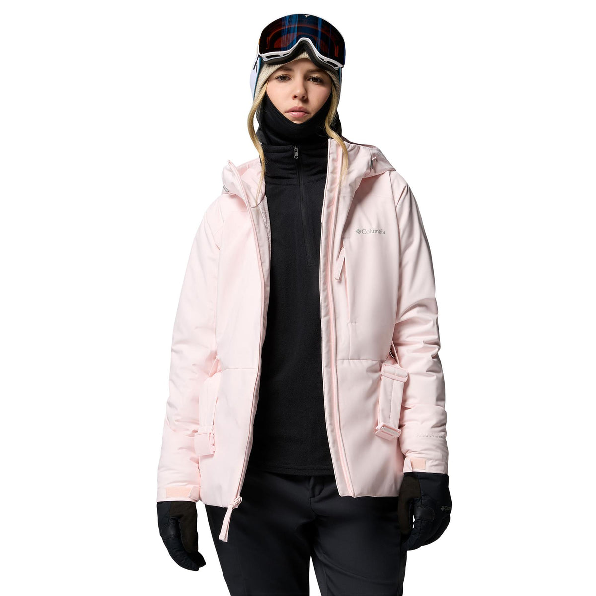 Columbia Ava Alpine Belted Insulated Womens Jacket Powder Pink