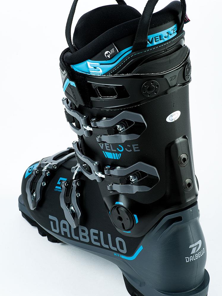 Dalbello Veloce 110 GW Mens Ski Boots Black/Grey Blue 2024