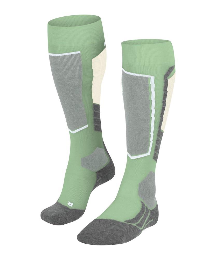 Falke SK2 Wool Womens Ski Socks Quiet Green