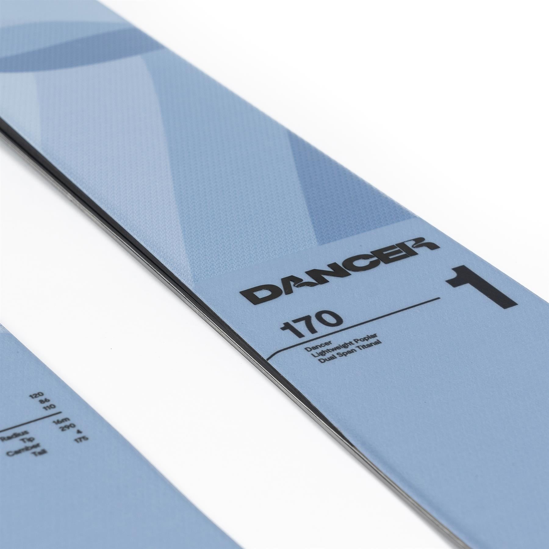 Faction Dancer 1 Skis Grey 2026