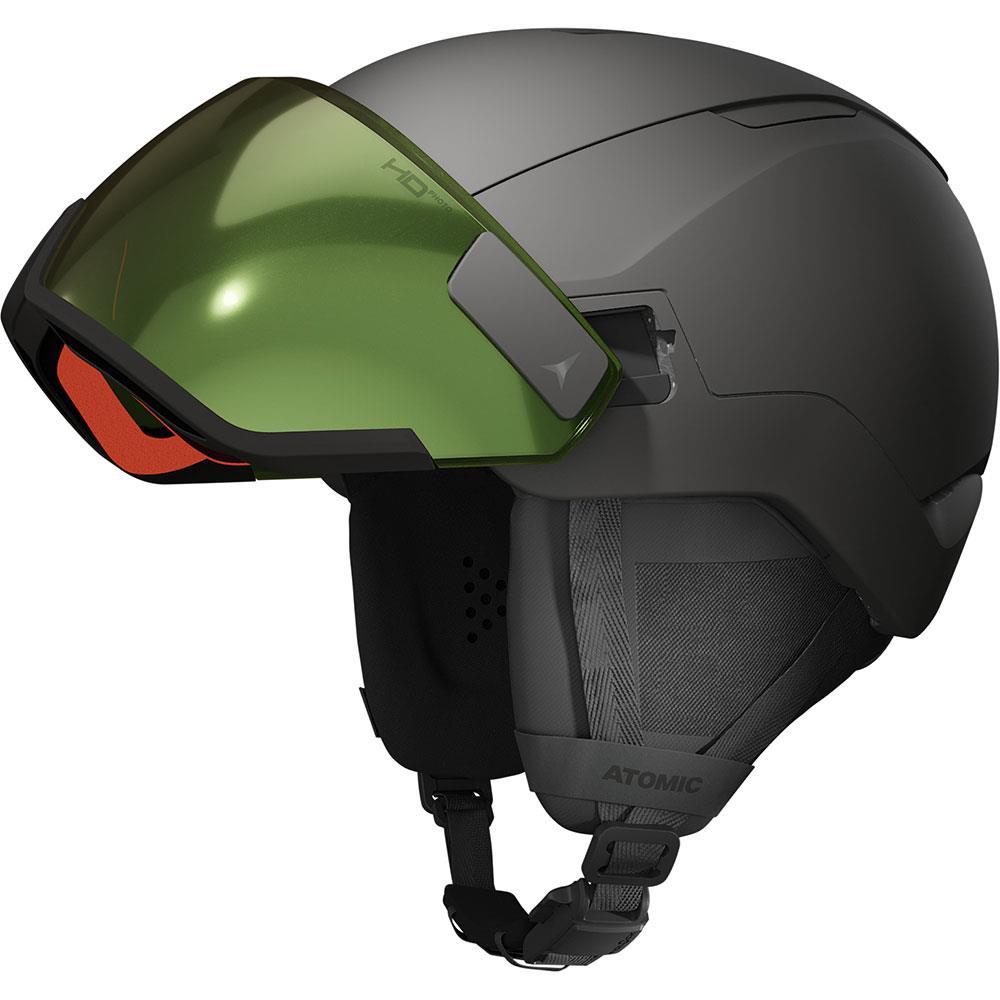 Atomic Revent GT AMID Visor HD Photo Ski + Snowboard Helmet Black