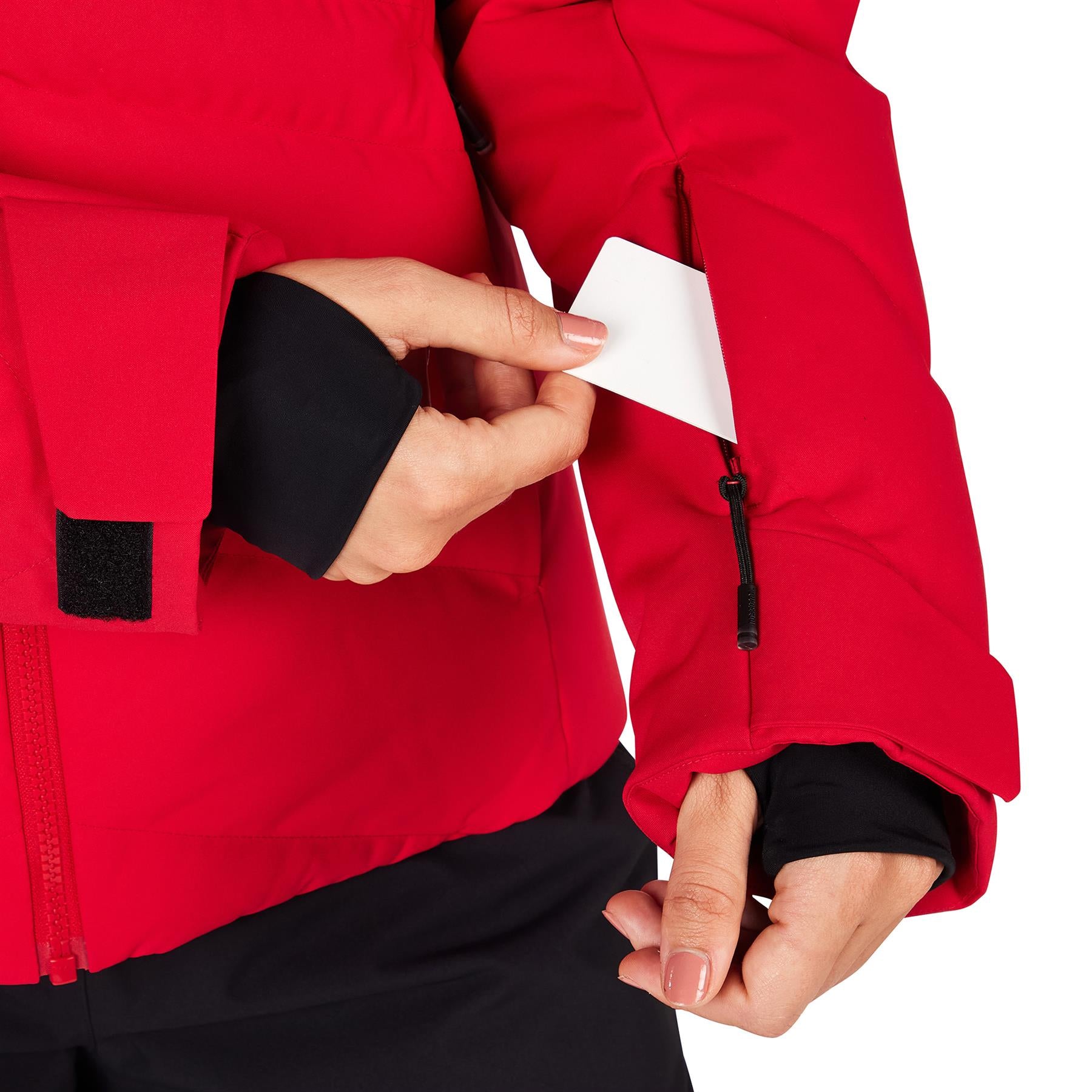 Rossignol Womens Staci Insulated Jacket Ruby Red