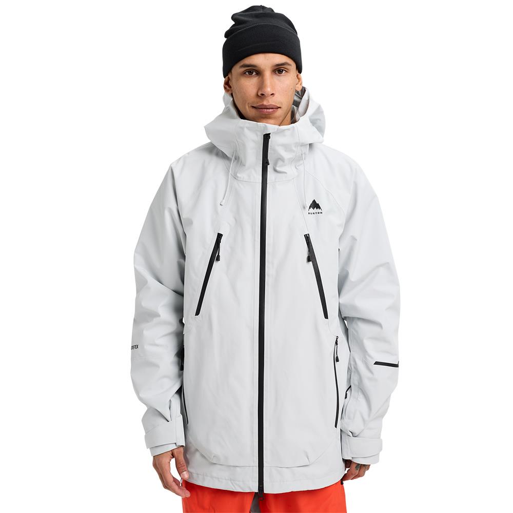 Burton Reserve GORE-TEX 2L Mens Jacket Gray Cloud
