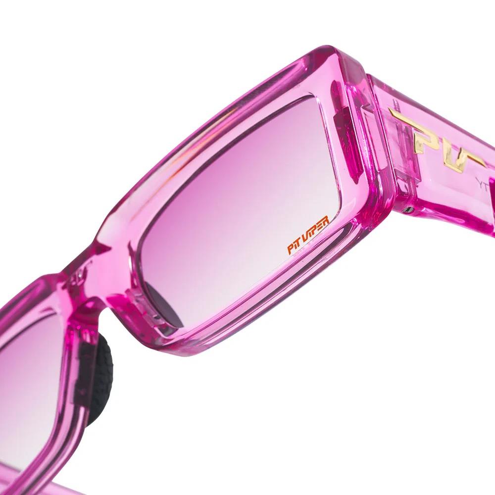 Pit Viper The Himalayan Low Bones Sunglasses - Pink Fade Lens