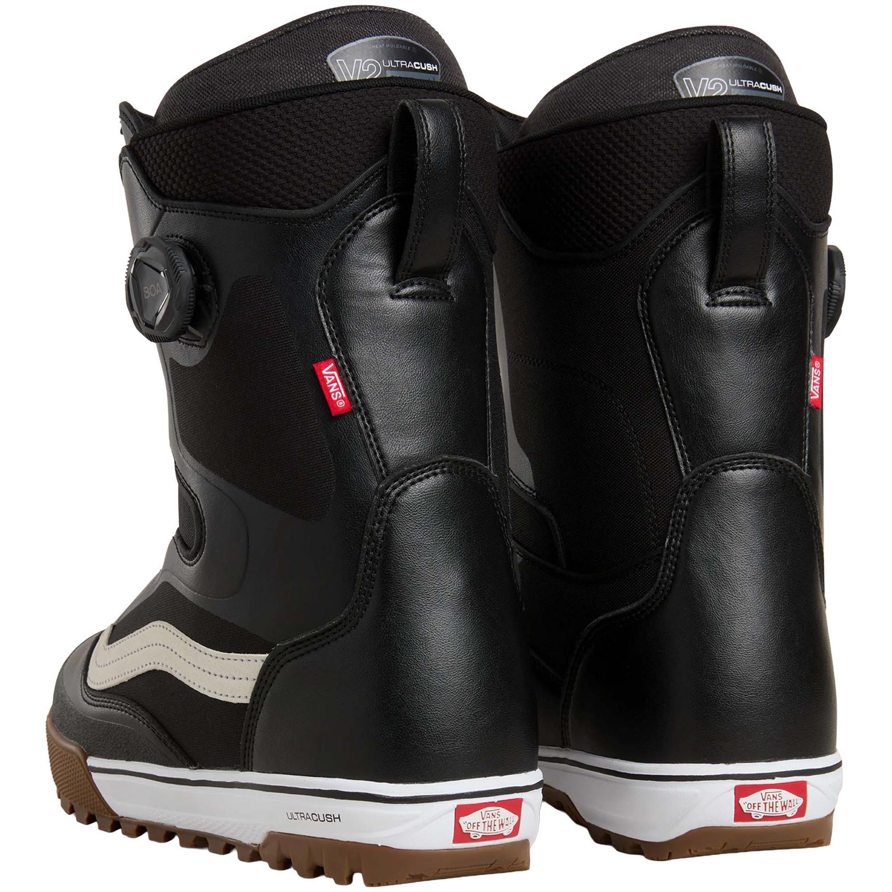 Vans Aura Pro BOA Mens Snowboard Boots Black/White 2026
