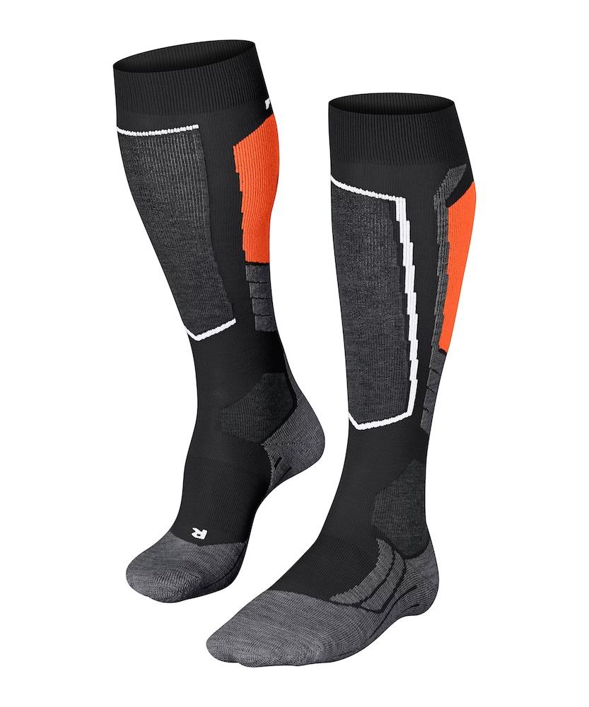 Falke SK2 Womens Ski Socks Black