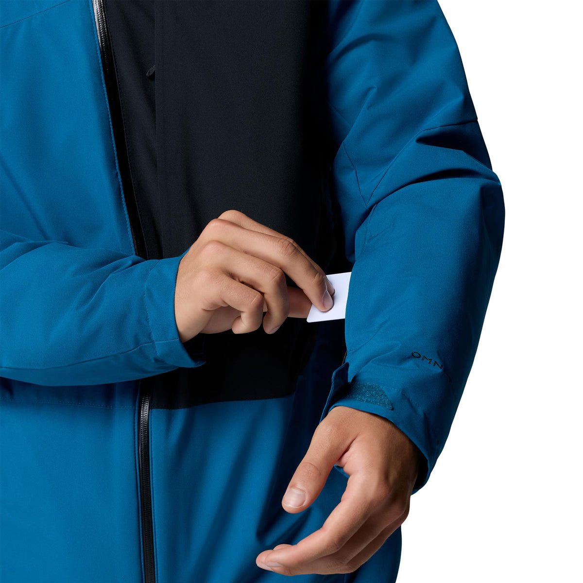 Columbia Winter District III Mens Jacket Phoenix Blue / Black
