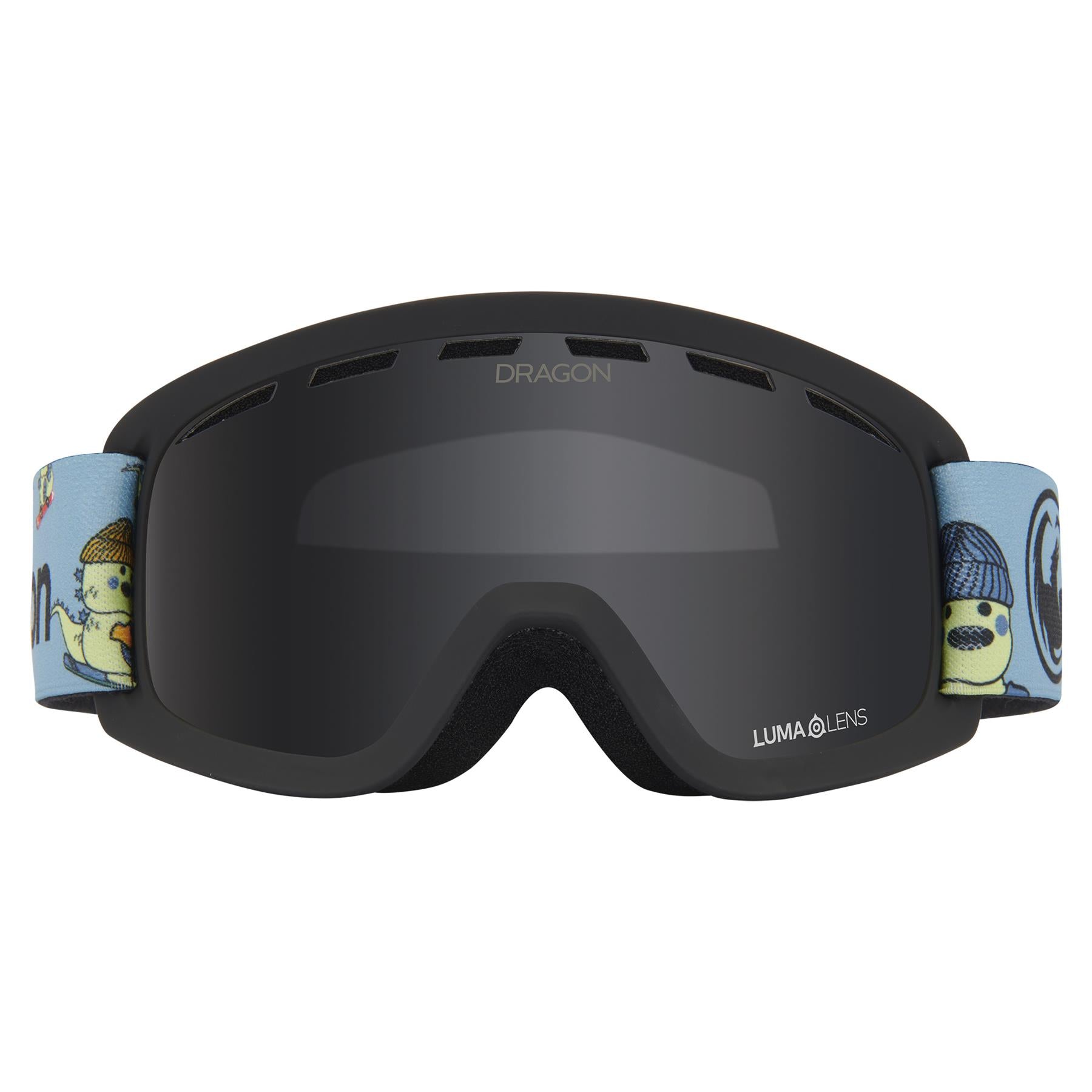 Dragon Lil D Kids Goggles Lil Kaiju Blue - LL Dark Smoke Lens