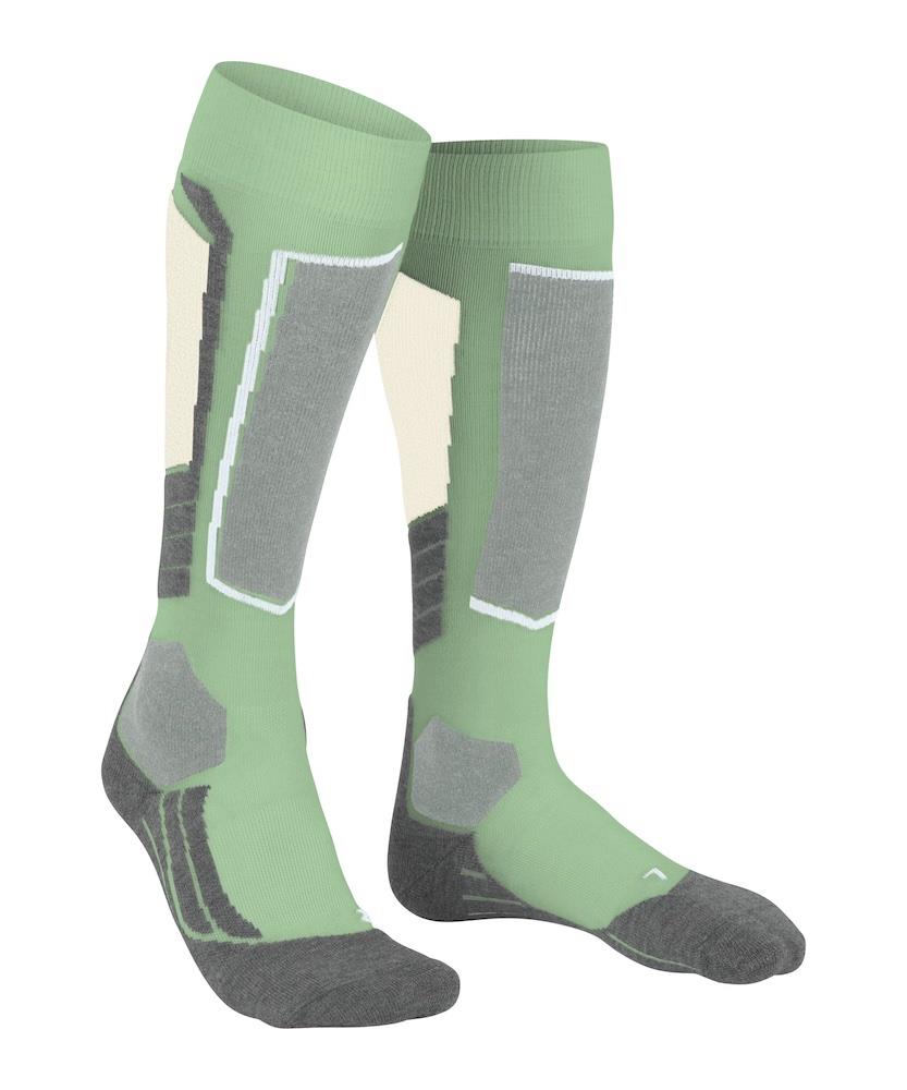 Falke SK2 Wool Womens Ski Socks Quiet Green