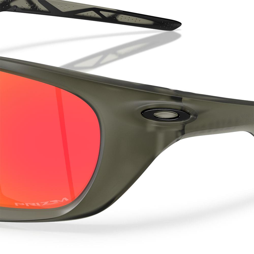 Oakley Lateralis Sunglasses Matte Olive Ink - Prizm Ruby Lens