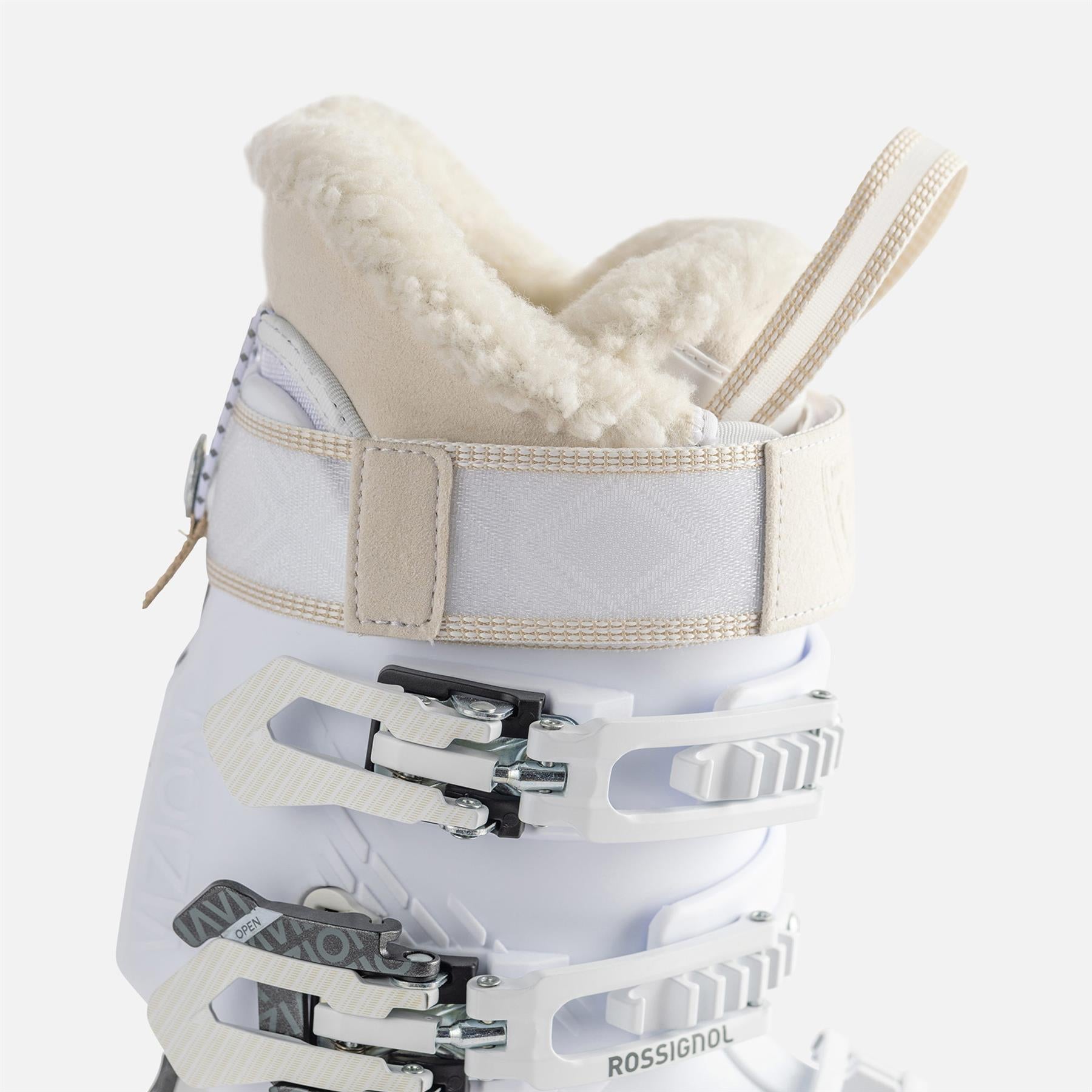 Rossignol Vizion 4B Pro 80 GW Womens Ski Boots White 2026