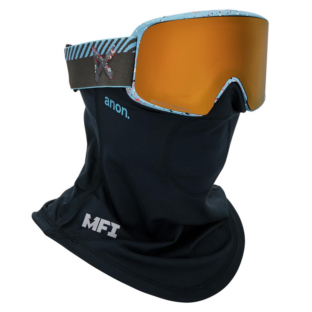 Anon M6 MFI Goggles Alpine Terra - Perceive Sunny Bronze + Cloudy Burst Lens + Face Mask