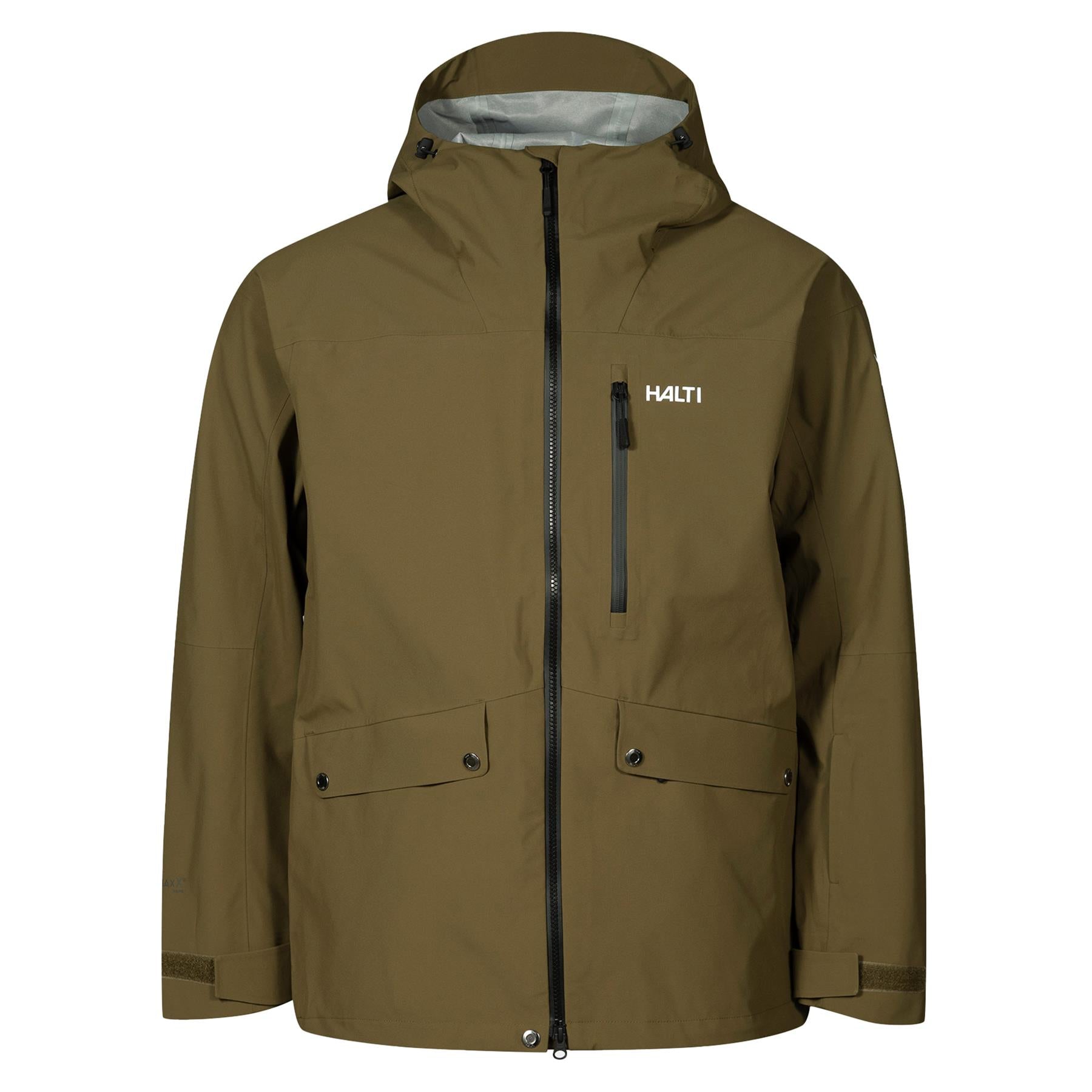 Halti Settler 3L Mens Shell Jacket Dark Olive