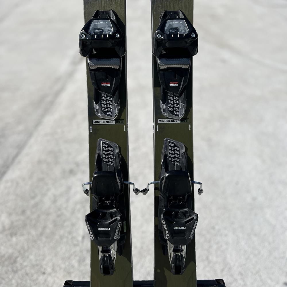 K2 Mindbender 89Ti Ex-Hire Skis + Griffon 13 TCX D GW Bindings 2025 170cm