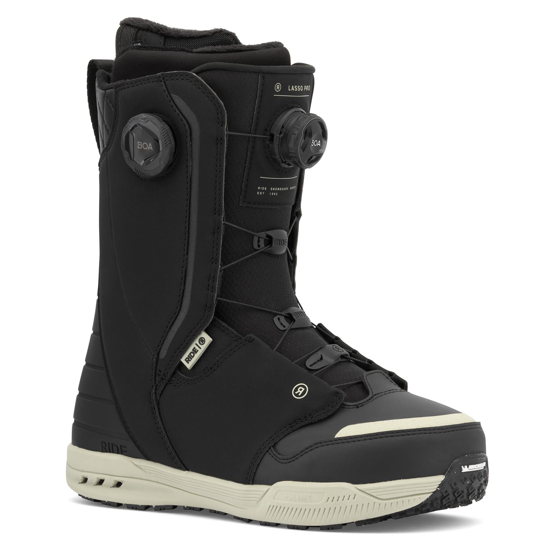Ride Lasso Pro Mens Snowboard Boots Black 2026