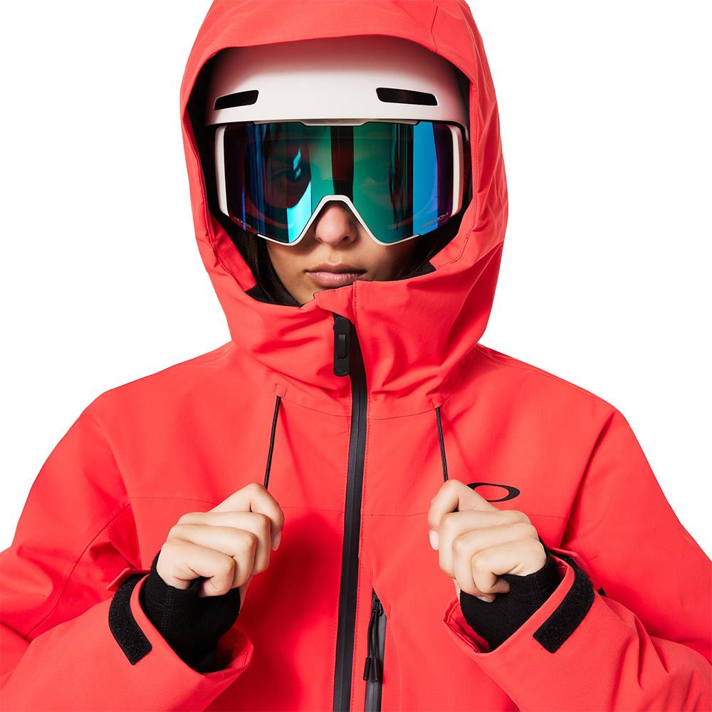 Oakley Canopy Insulated Womens Jacket Hibiscus Red