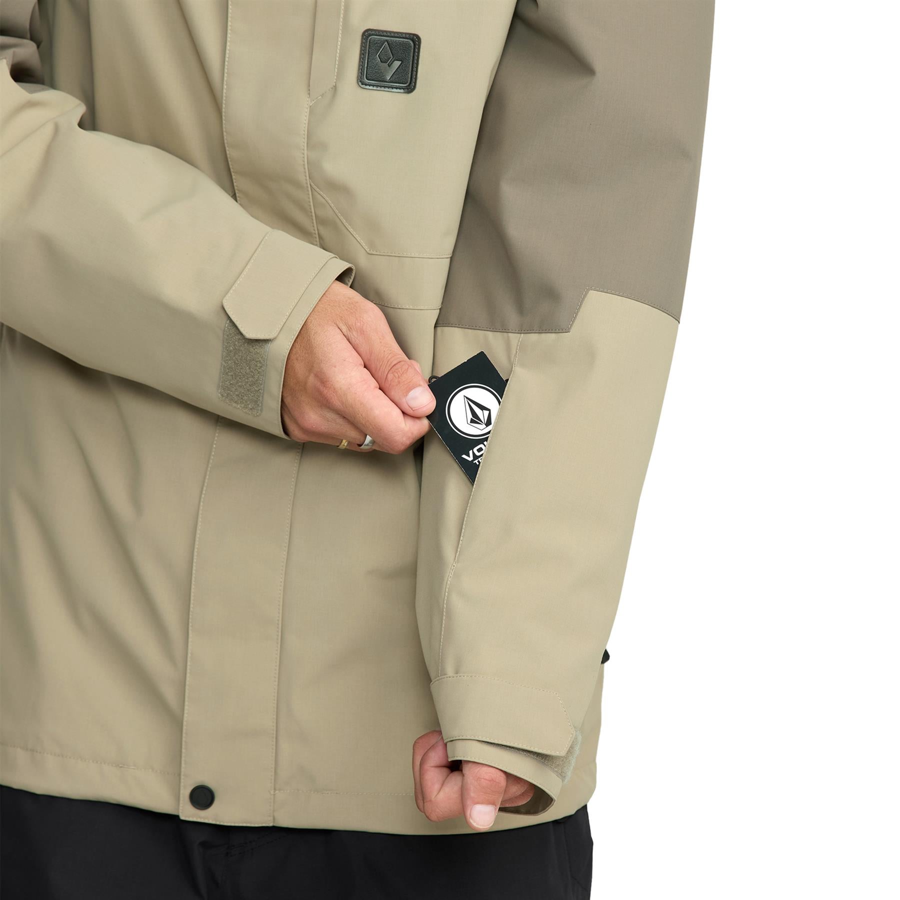 Volcom Primry Mens Jacket Moss Green