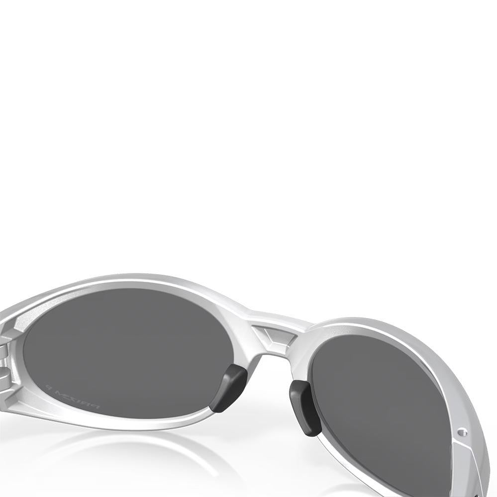 Oakley Eye Jacket Redux Sunglasses Silver - Prizm Black Polarized Lens