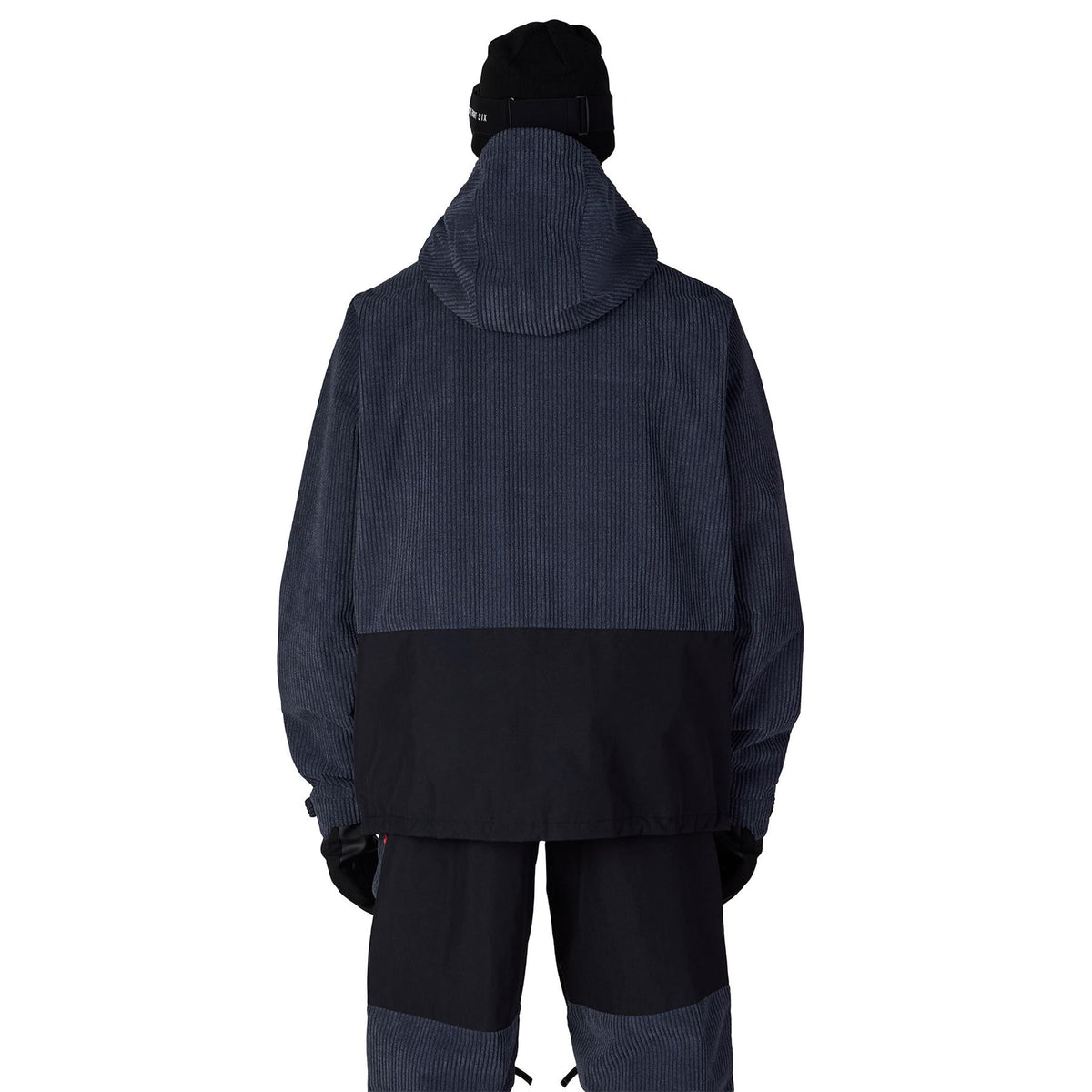 686 Mens Ghost 2.5L Anorak Navy Wide Wale Corduroy
