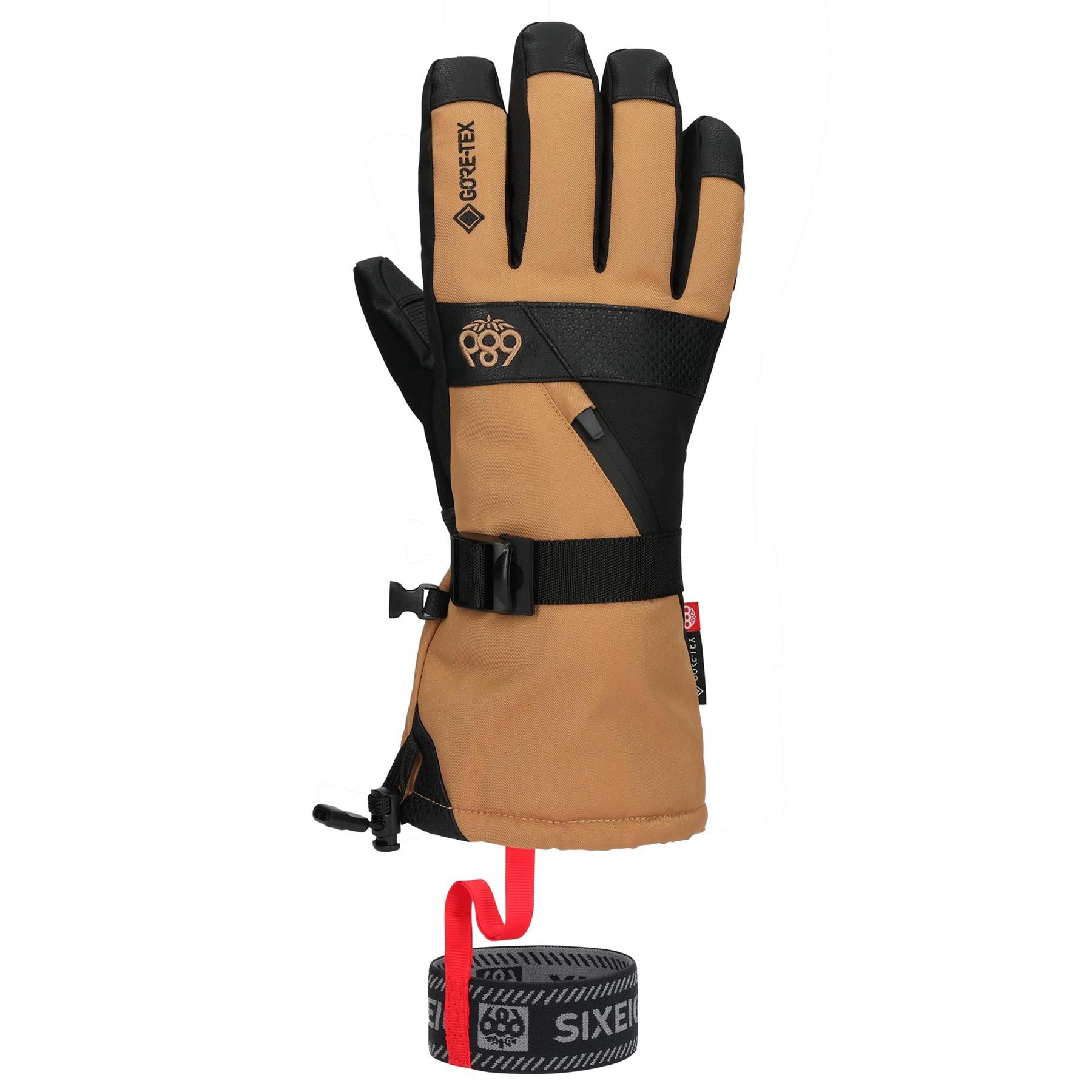686 Mens Gore-Tex Smarty Gauntlet Gloves Caramel