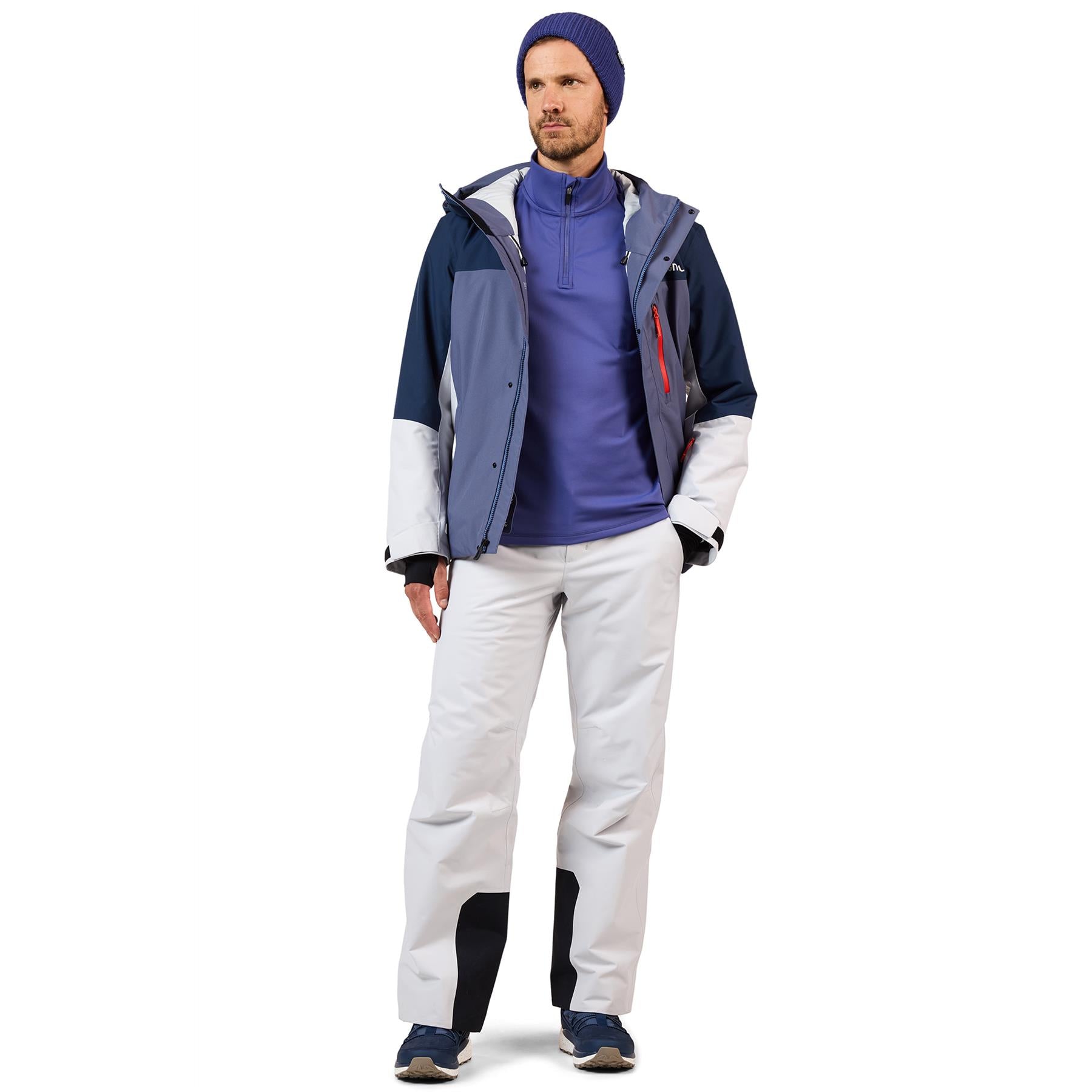 Rossignol Mens Insulated Ski Pants Soft Grey