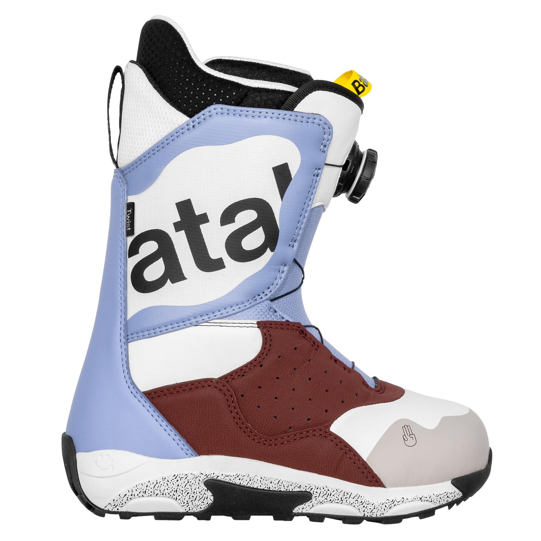 Bataleon Twist BOA Womens Snowboard Boots Burgundy/Creme 2026