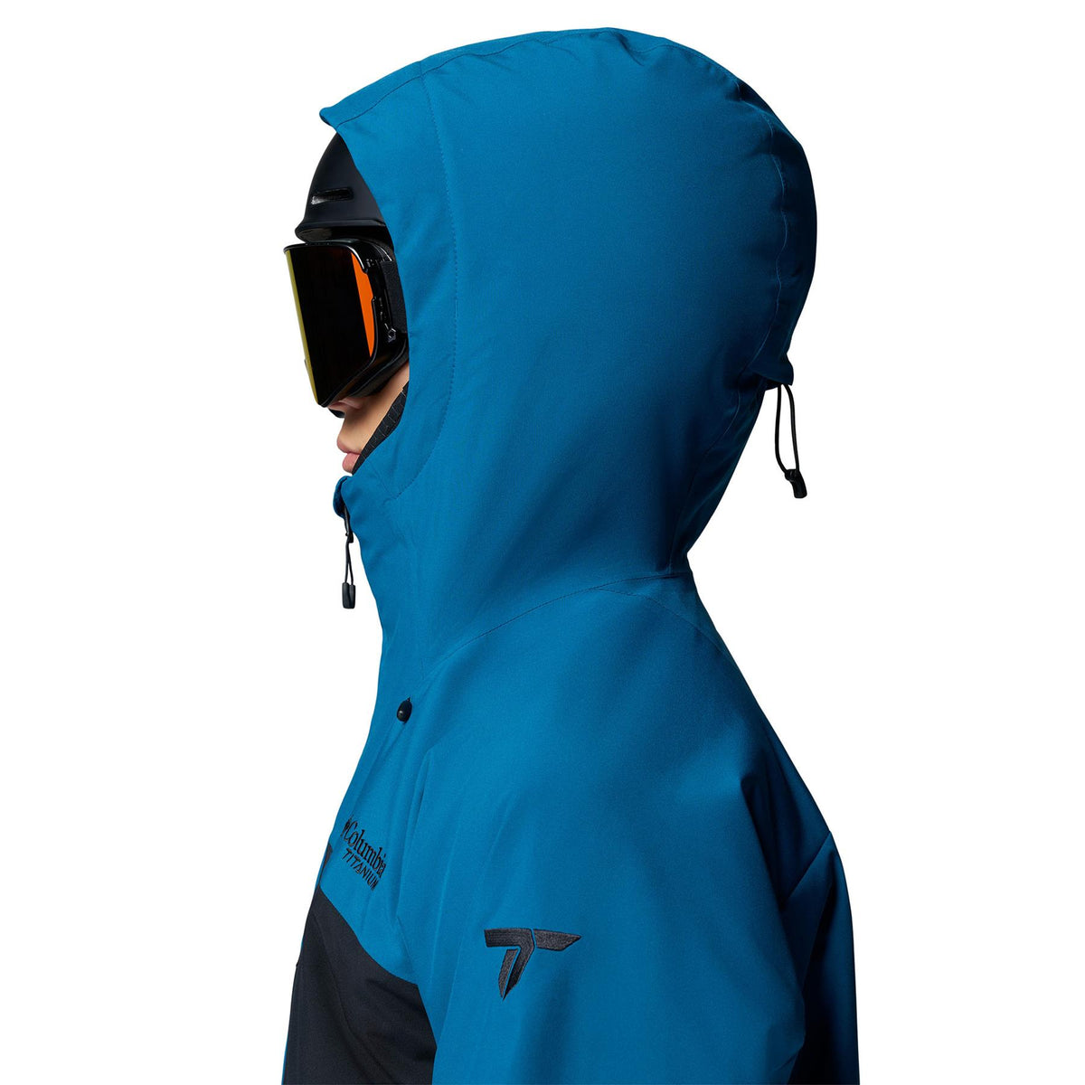 Columbia Winter District III Mens Jacket Phoenix Blue / Black