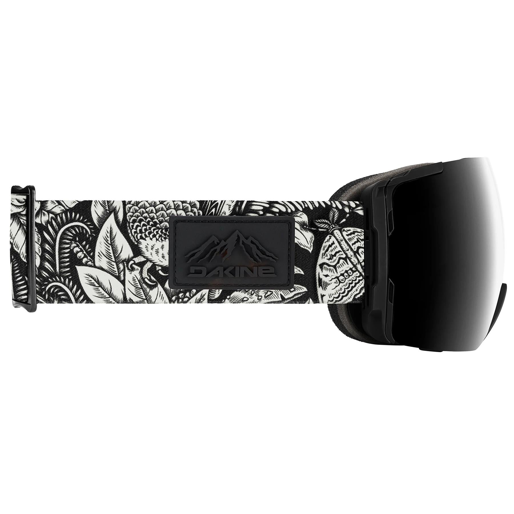 Dakine Domain Snow Goggles Plus Kingdom Black - Silver Mirror + Storm Rose Lens